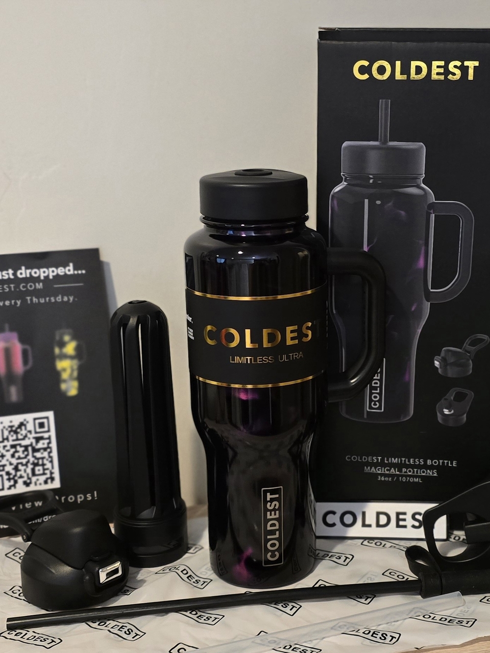 Coldest 36oz MAGICAL POTIONS Limitless Waterbottle BNWT HTF